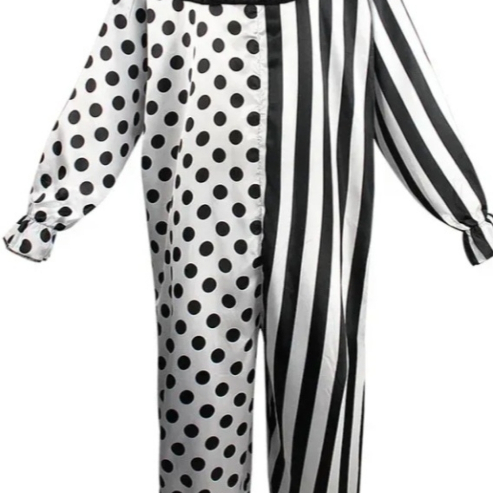Mens Clown Halloween Costume Large - Picture 3 of 3